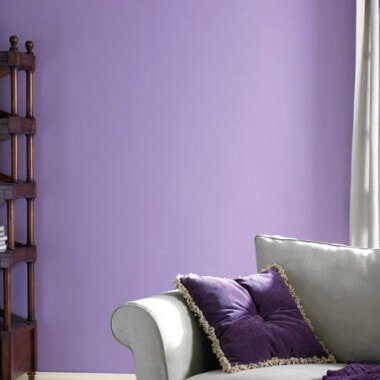Colores de pintura violetas para interiores