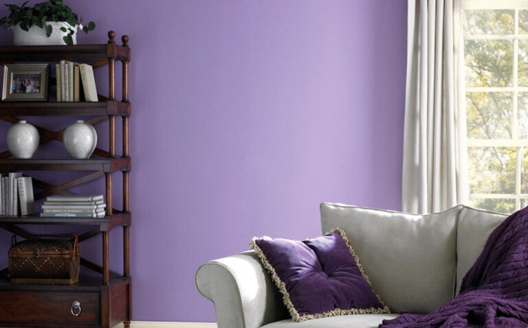 Decora y pinta las paredes en violeta, morado o lila – PintoMiCasa.com