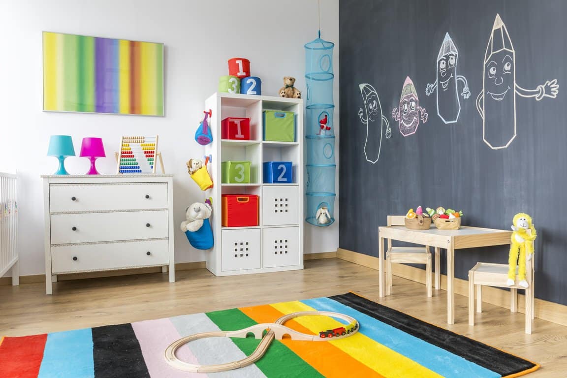 Especialista arco a pesar de Opciones para decorar las paredes en habitaciones infantiles –  PintoMiCasa.com