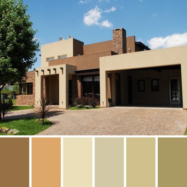 Total 75+ imagen gama de colores para casas exterior