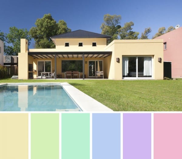 Colores de pintura para fachadas y exteriores – 