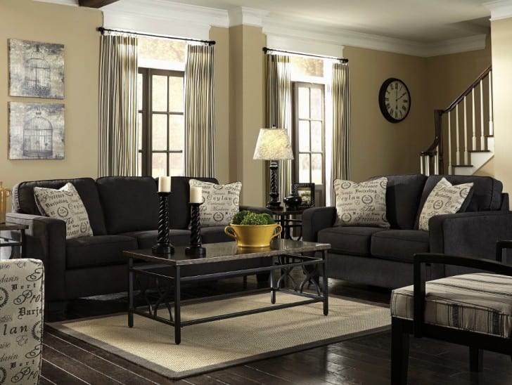 Cómo combinar y decoración con tu sofá negro – PintoMiCasa.com
