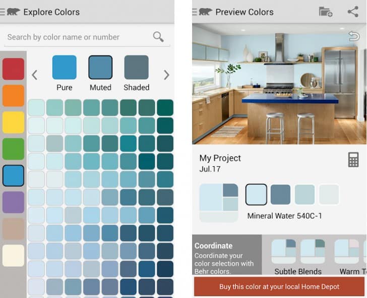 7 aplicaciones gratis para elegir el nuevo color de tu casa