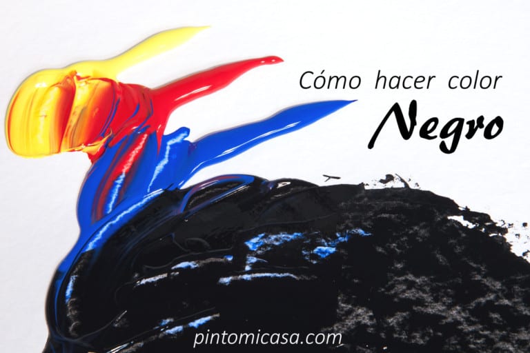 Cómo hacer el Color Negro con pintura – PintoMiCasa.com