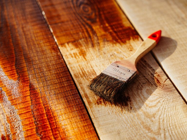 Tintura casera para madera
